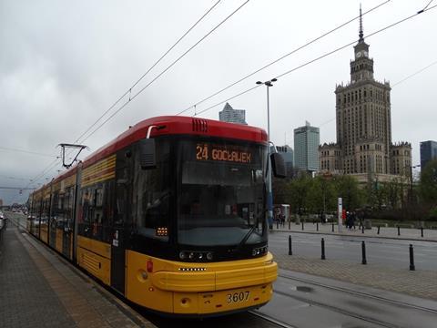 A little over half of the tram fleet in Warszawa is currently low-floor (Photo: Ryszard Piech)