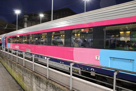 Ouigo service between Paris and Brussels