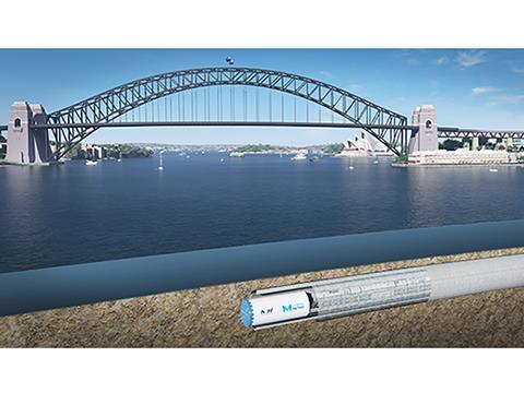 Tendering is underway for a contract to build a twin-bore metro tunnel under Sydney Harbour.