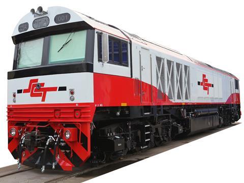 SCT Logistics SDA1 'Pandaroo' locomotives.