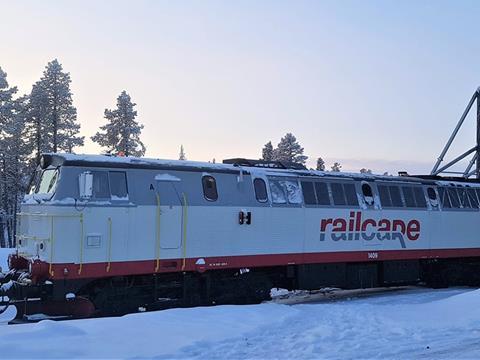 Railcare iron ore train for Kaunus Iron