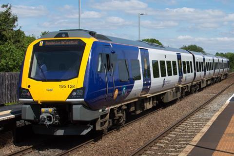 Northern Class 195 DMU (Photo: Tony Miles)