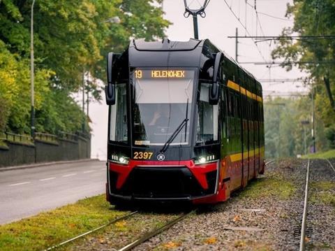 30 Moderus Gamma LF06AC trams already in service in Lódz (image city of Lódz)