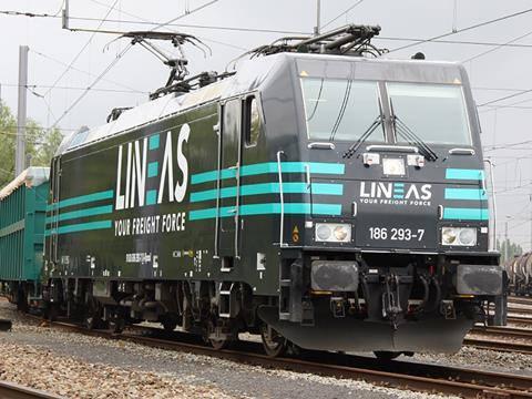 Lineas Traxx locomotive 