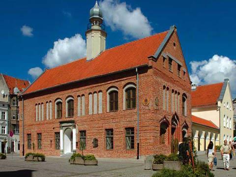 Old City Hall in Olsztyn.