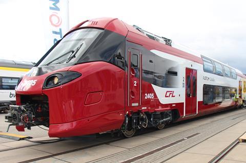 Alstom train for CFL