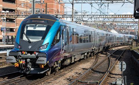 TransPennine Express Class 68 and CAF Nova 3 (Photo Tony Miles)