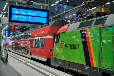 Deutschlandticket train