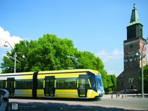 Turku tram impression