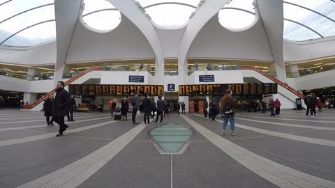 Birmingham New Street station concourse