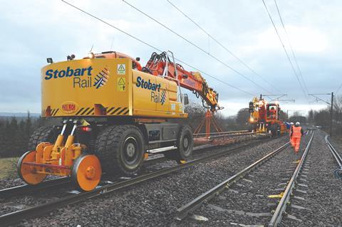 Stobart Rail machine