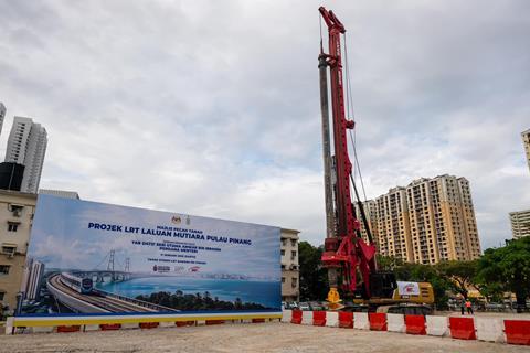 Penang LRT Mutiara Line groundbreaking (Photo Prime MInister's Office) (2)