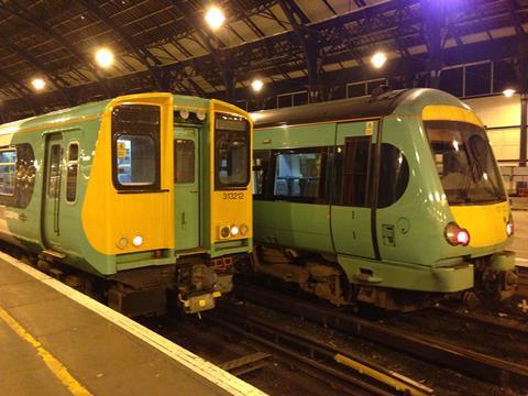 Govia Thameslink Railway multiple-units.