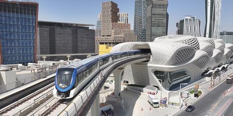 Riyadh Metro's King Abdullah Financial District station (Photo: Bechtel)