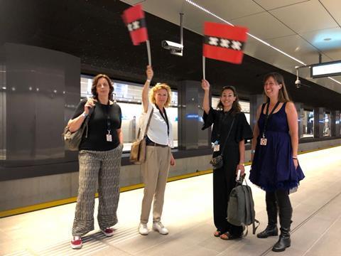 The long-awaited north–south metro Line 52 in Amsterdam was officially opened on July 21 (Photo: Gemeente Amsterdam).