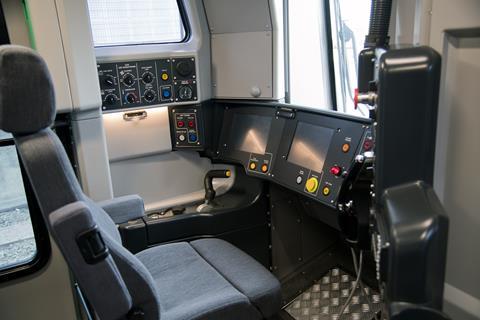 WMT Class 730 driver's seat