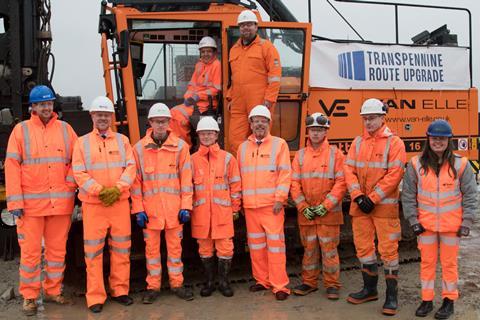 Huw Merriman, managers and apprentices