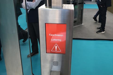 Cubic Transportation Systems FEnX station ticket gate