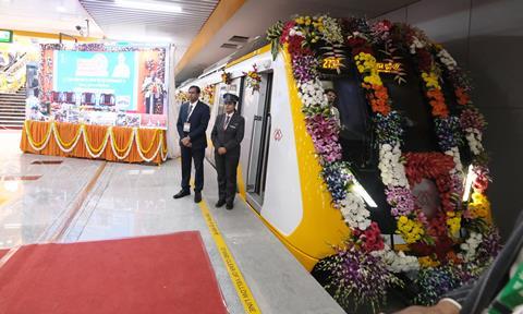 Agra metro Yellow Line opening (Photo UPMRC) (3)