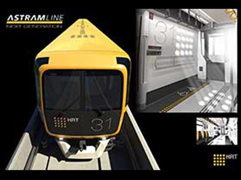 Hiroshima Rapid Transit Co has awarded Mitsubishi Heavy Industries a contract to supply rubber-tyre trainsets for  the Astram Line.