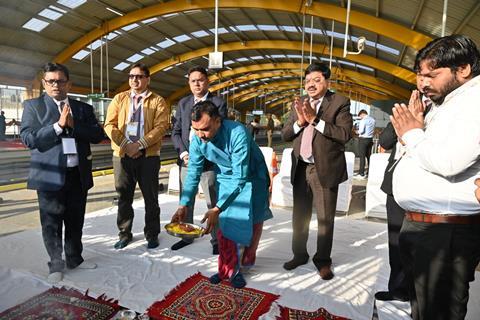 Agra metro Yellow Line opening (Photo UPMRC) (1)