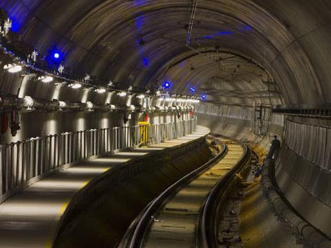 Epping - Chatswood rail link tunnel.