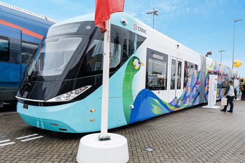 CRRC ART2 at InnoTrans 2024 (Photo CRRC)