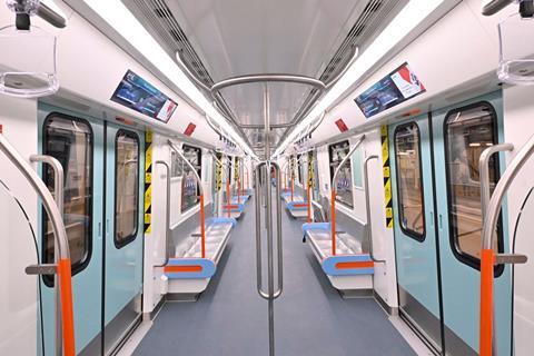 Johor Bahru-Singapore Rapid Transit System Link train (Photo Ministry of Transport, Singapore) (2)