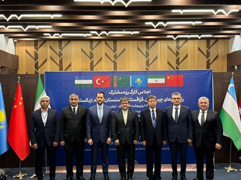 Six-party talks between representatives of railways of Kazakhstan, China, Uzbekistan, Turkmenistan, Iran and Turkey (Photo KTZ)