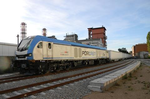 Portren train to Montevideo docks (Photo Marcelo Benoit)