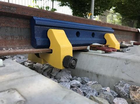 Pandrol rail clamp