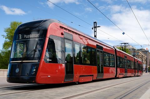 Škoda Group has been awarded a contract to supply a further five ForCity Smart Artic X34 trams to Tampere.