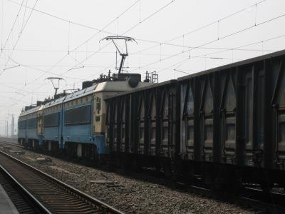 Coal train at Qinhuangdao.