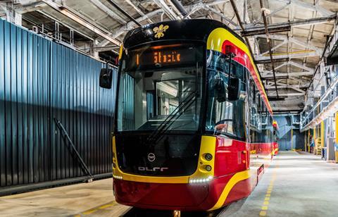 Daugavpils trams unveiled