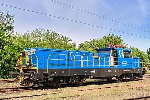 Rail Cargo Hungaria CRRC electric-battery shunter