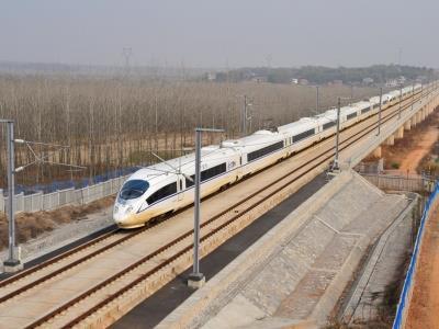 Beijing - Guangzhou passenger-dedicated line (Photo: Andrew Benton).