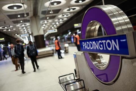 London Elizabeth Line Paddington (Photo Tom Nicholson, TfL)