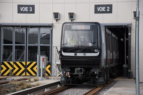 Paris Metro Line 11 Alstom MP14 rubber-tyred trainset (3)