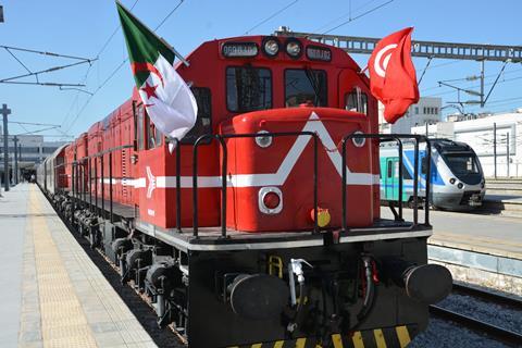 Passenger train services from the Tunisian capital to Annaba in Algeria have restarted