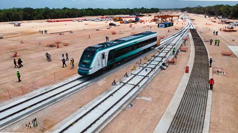 Tren Maya first trainset delivered