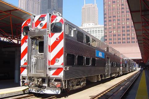 Metra coach