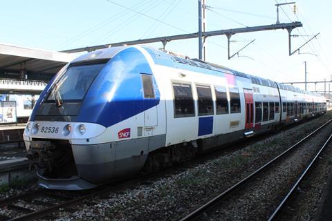 AGC train at Caen