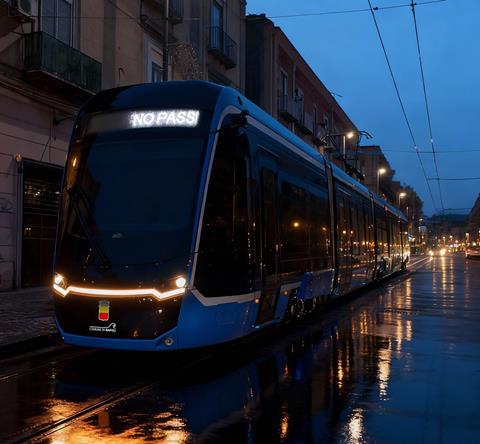 Bozankaya delivers Napoli tram (image Bozankaya) (1)