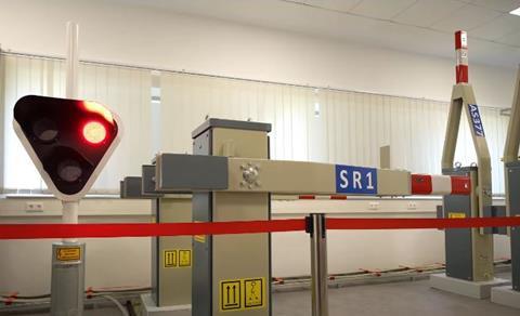 CRSC signalling test facility in Hungary (image MÁV)