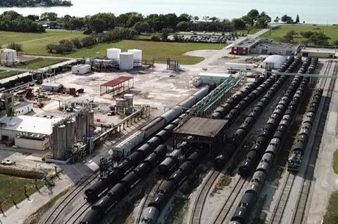 . VIP Rail provides last-mile and wagon storage services in the Chemical Valley area of Sarnia, Ontario, 