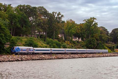 First Charger electro-diesel locomotives in service with Metro-North