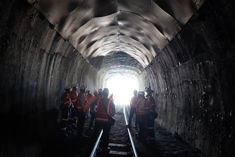 KiwiRail tunnel