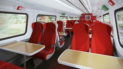 Grand Union Trains interior impression