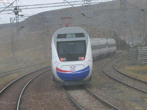 TCDD high speed train.