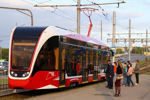 Cherepovets tram